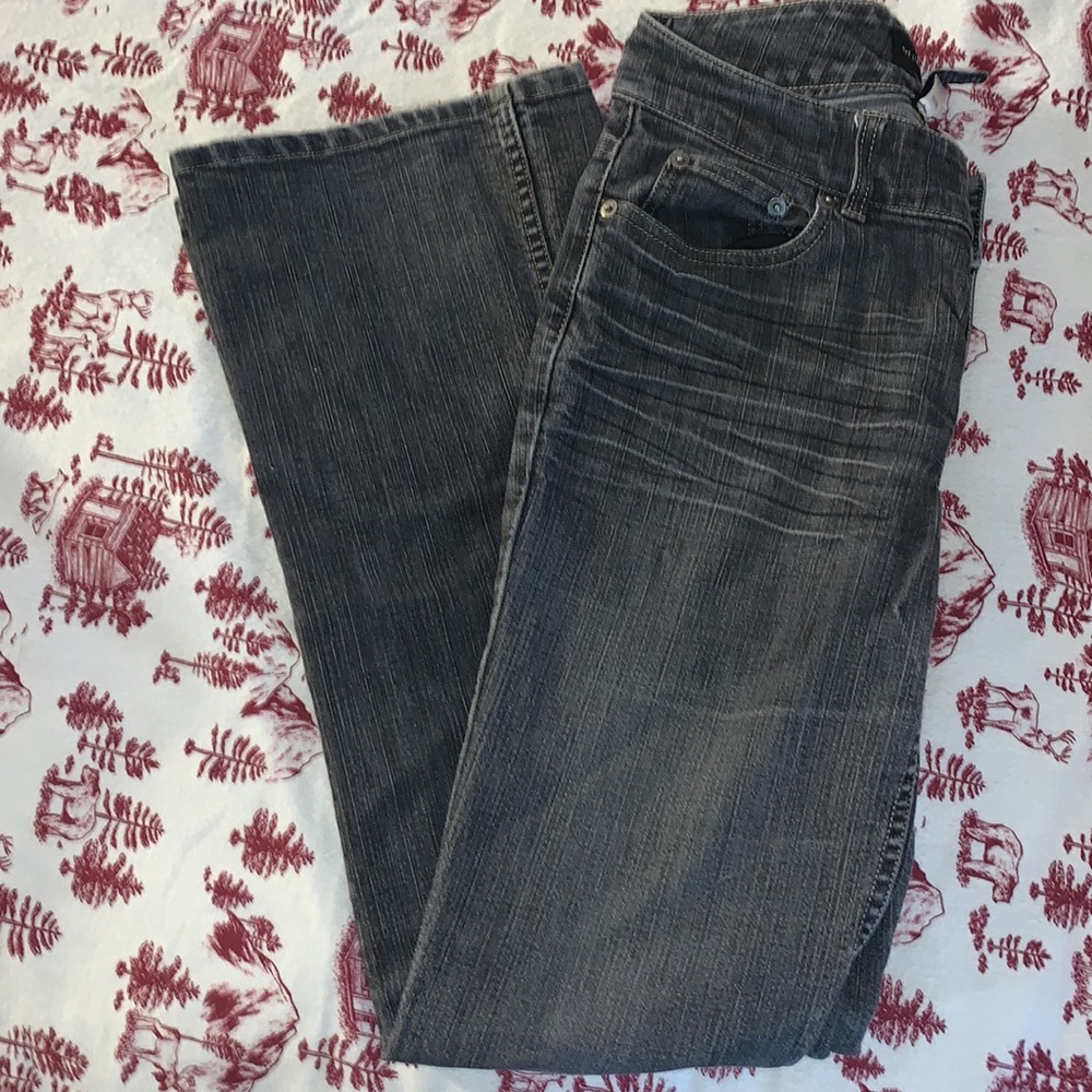 blackish/ gray bootcut jeans size 6